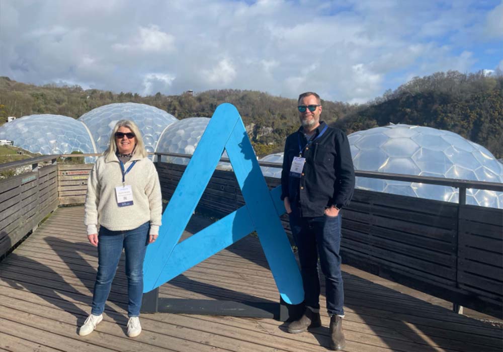 Phil and Sophie at Anthropy 25